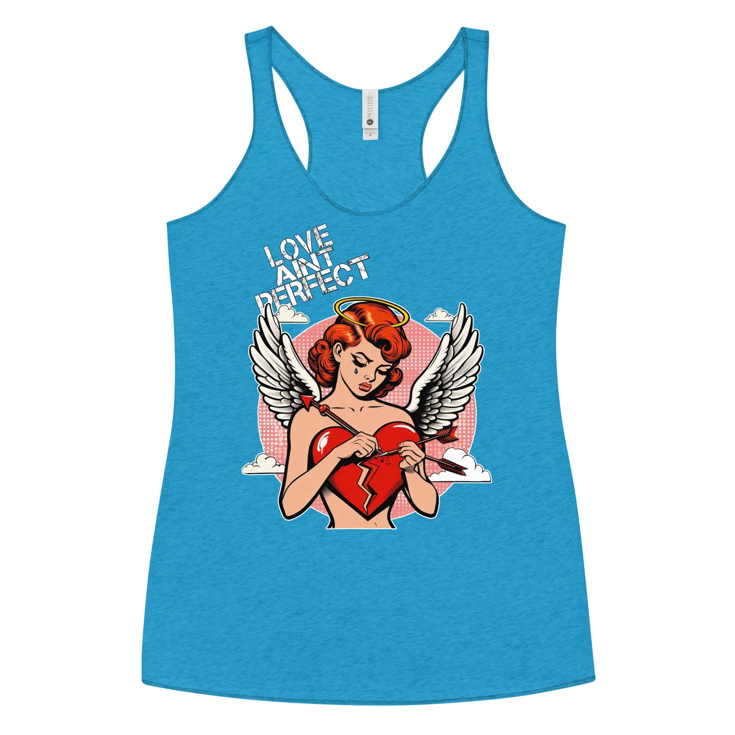 Women's "Love Ain't Perfect" Racerback Tank