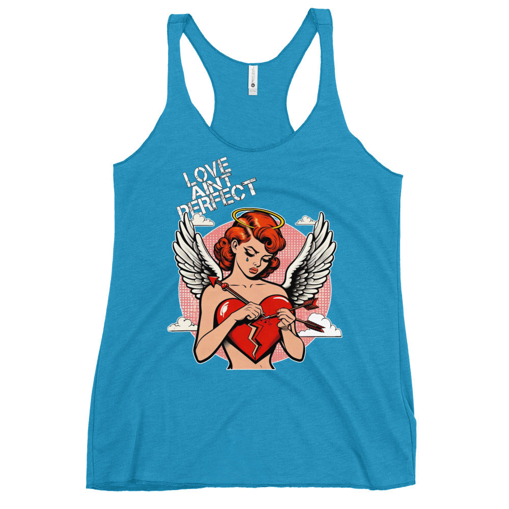 Women's "Love Ain't Perfect" Racerback Tank