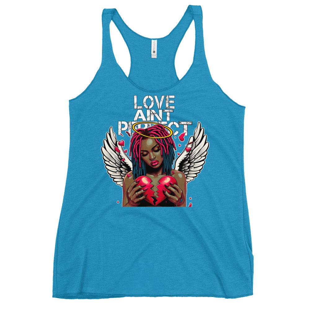 Women's "Love Ain't Perfect" Racerback Tank