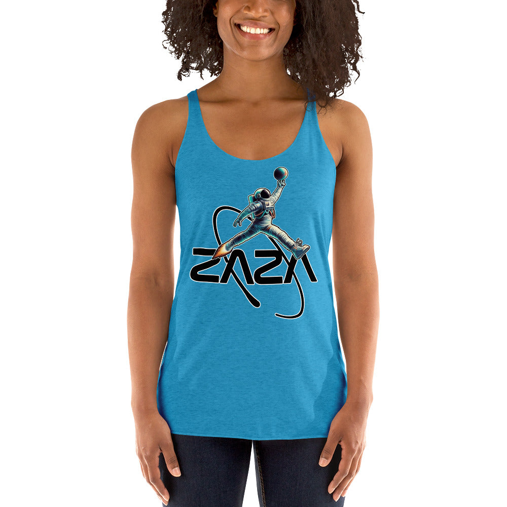 Women's "Zaza Jumpman" Racerback Tank