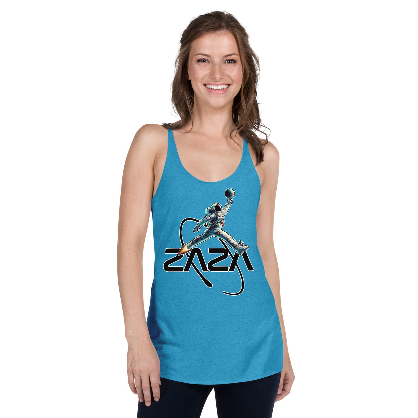 Women's "Zaza Jumpman" Racerback Tank