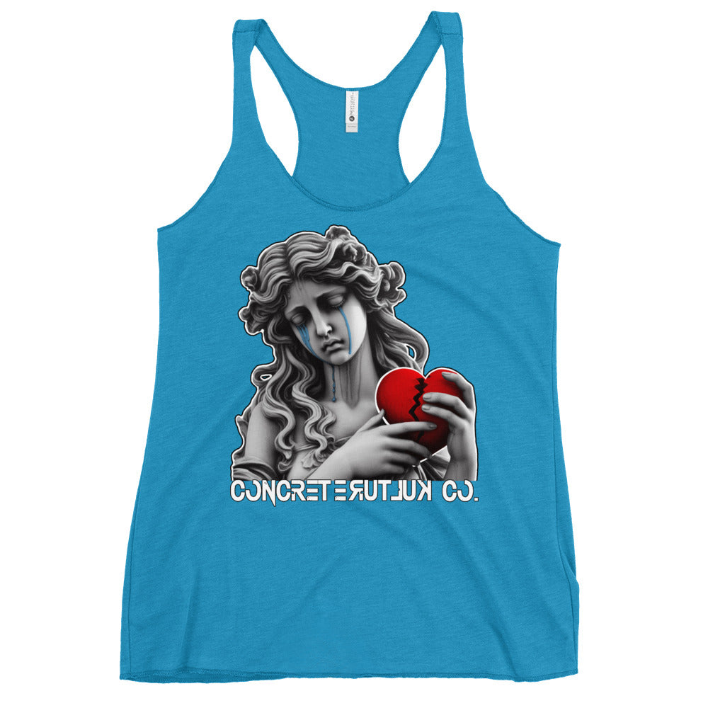 Women's "Love Aint Perfect"  Racerback Tank