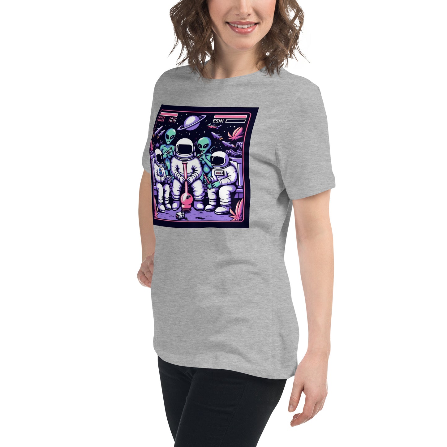 Women's Relaxed "Zaza Arcade" T-Shirt