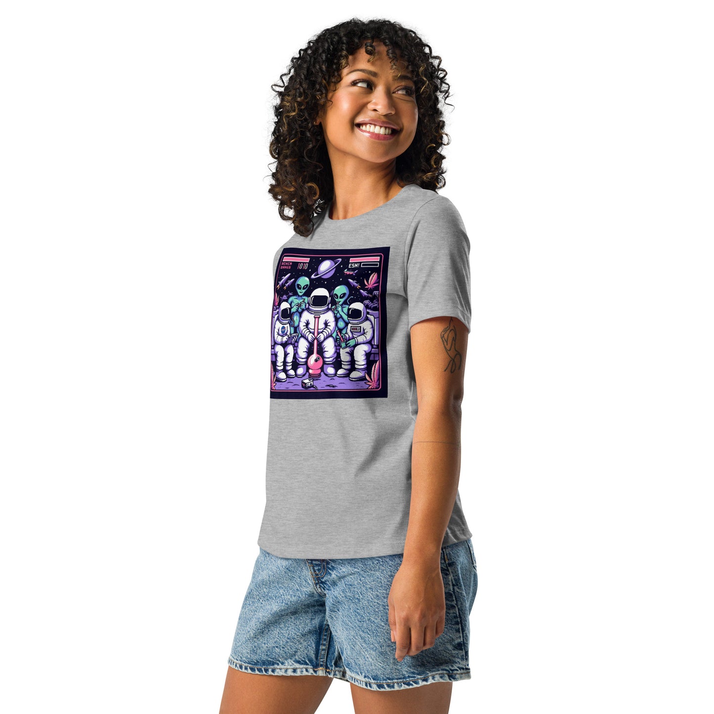 Women's Relaxed "Zaza Arcade" T-Shirt