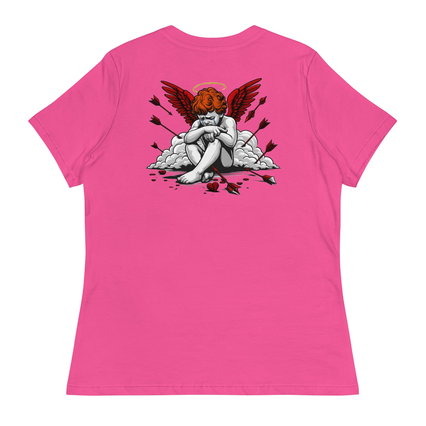 CKco Women's Relaxed "Love Aint Perfect" T-Shirt