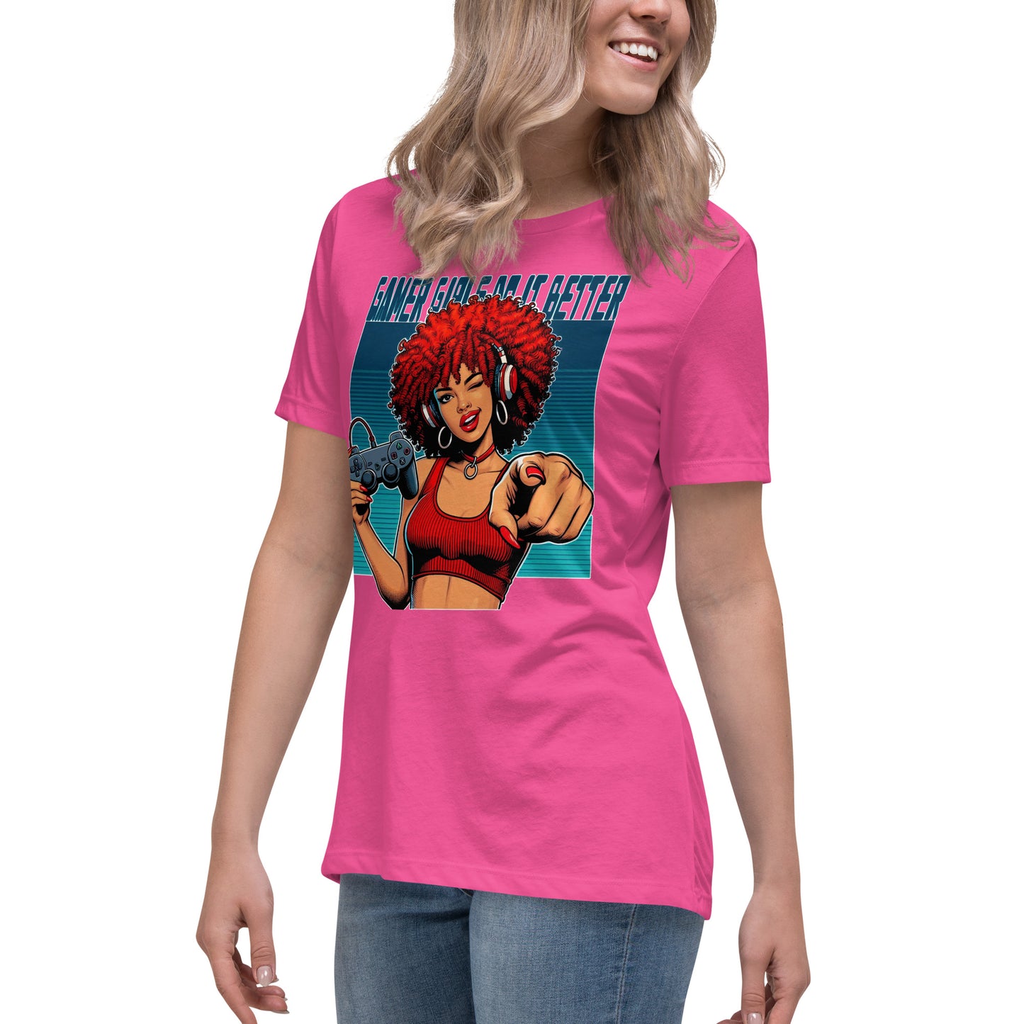"Gamer Girls Do It Better" Women's Relaxed T-Shirt
