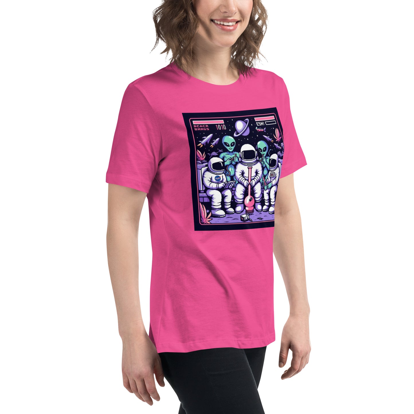 Women's Relaxed "Zaza Arcade" T-Shirt