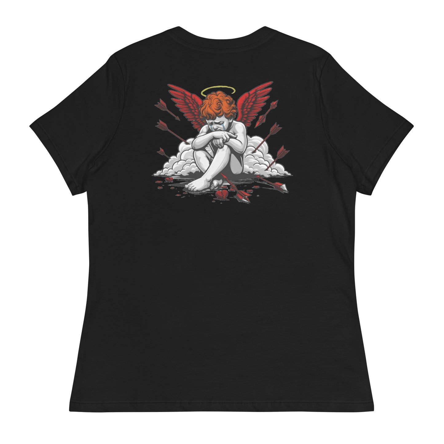 CKco Women's Relaxed "Love Aint Perfect" T-Shirt