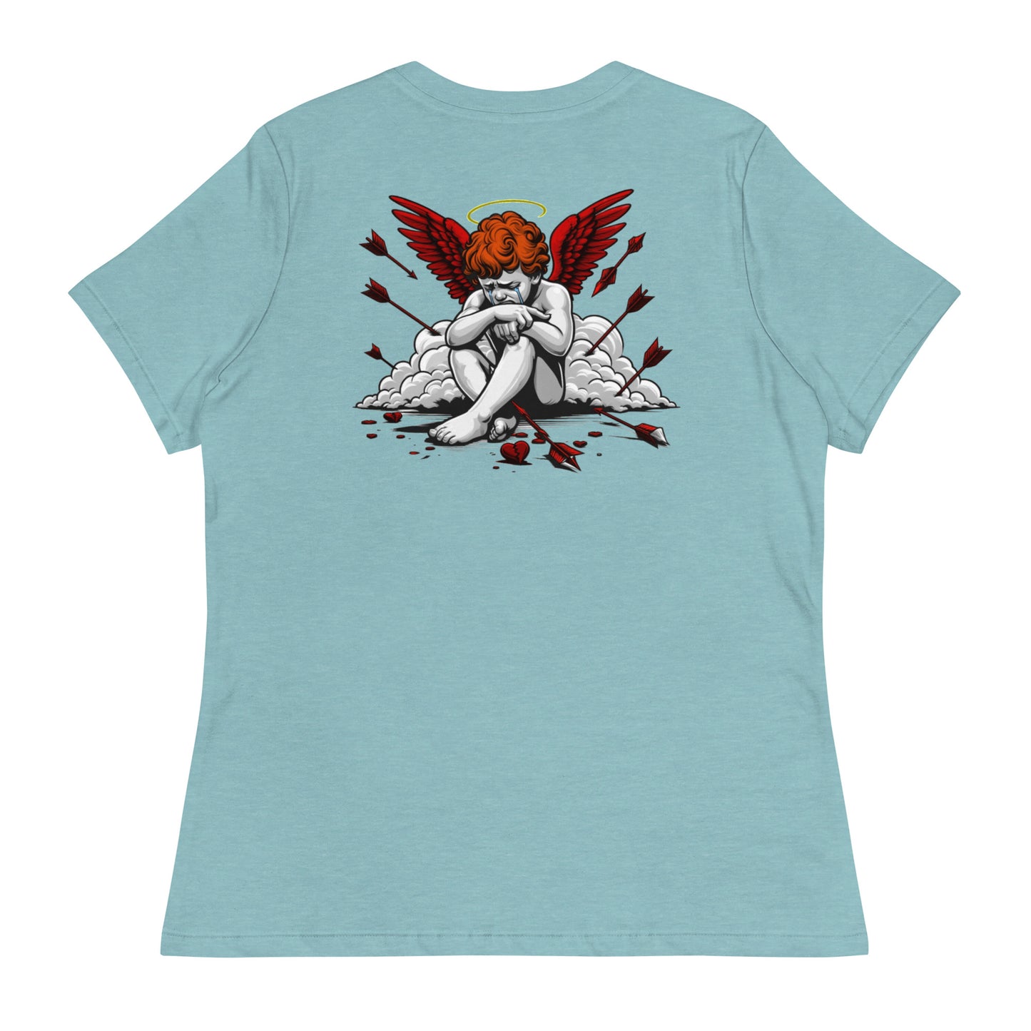 CKco Women's Relaxed "Love Aint Perfect" T-Shirt