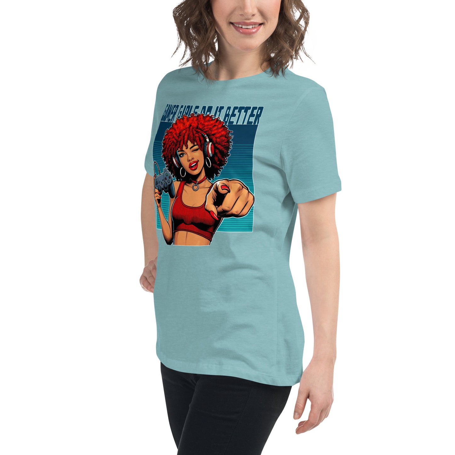 "Gamer Girls Do It Better" Women's Relaxed T-Shirt