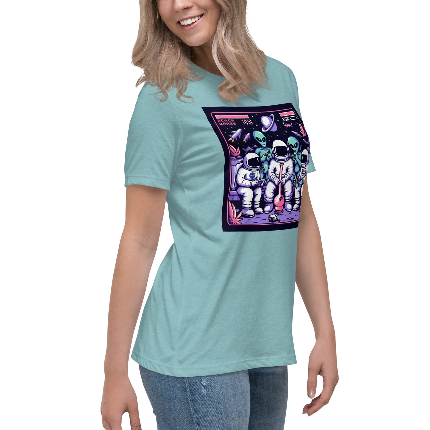 Women's Relaxed "Zaza Arcade" T-Shirt