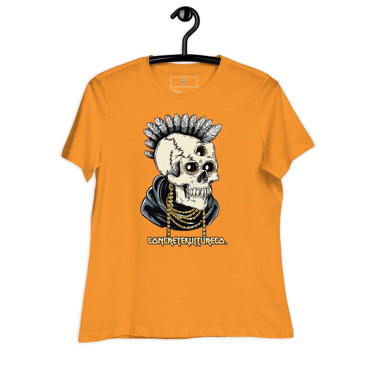 Concrete Kulture Co. Women's "3rd eye hindsight" Relaxed T-Shirt