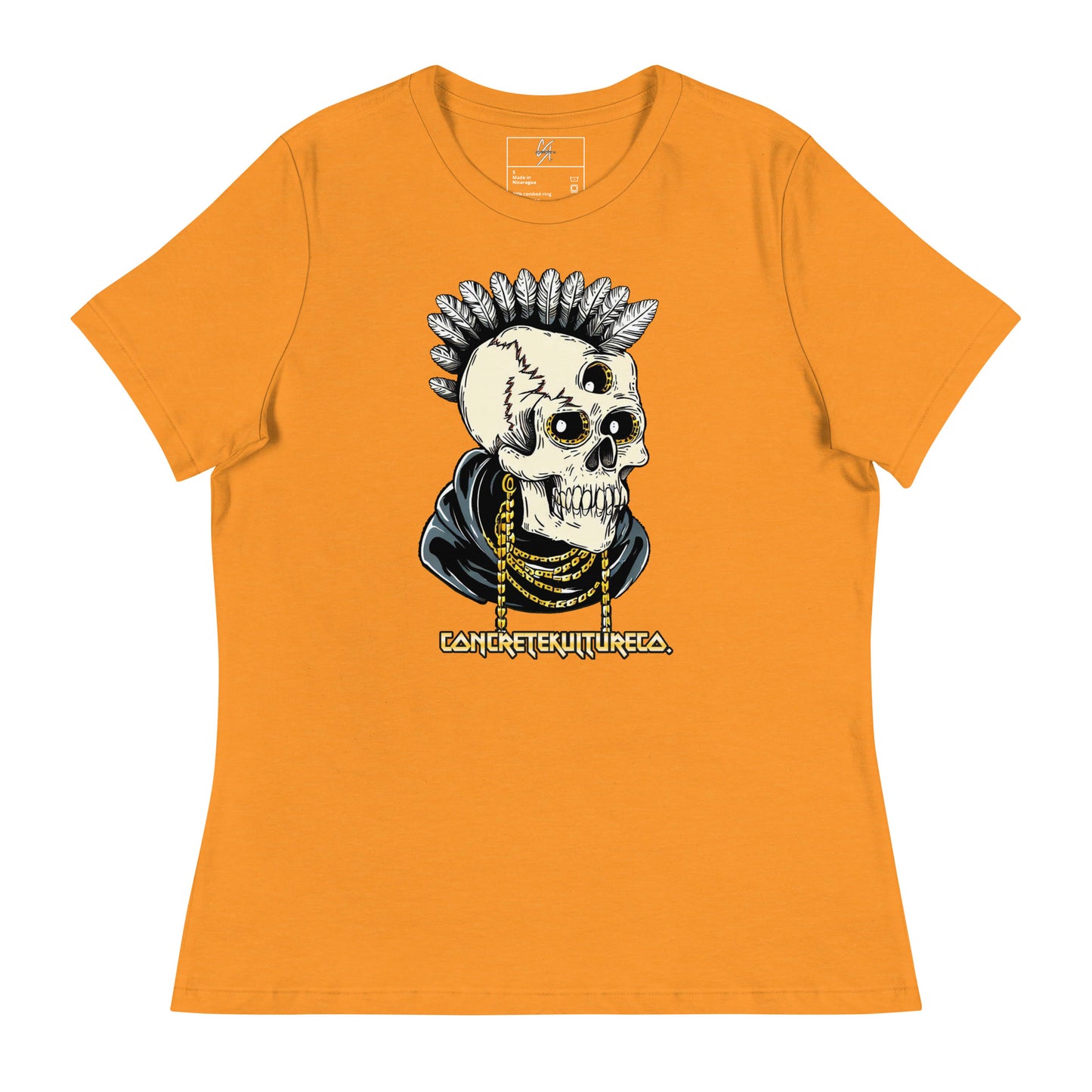 Concrete Kulture Co. Women's "3rd eye hindsight" Relaxed T-Shirt