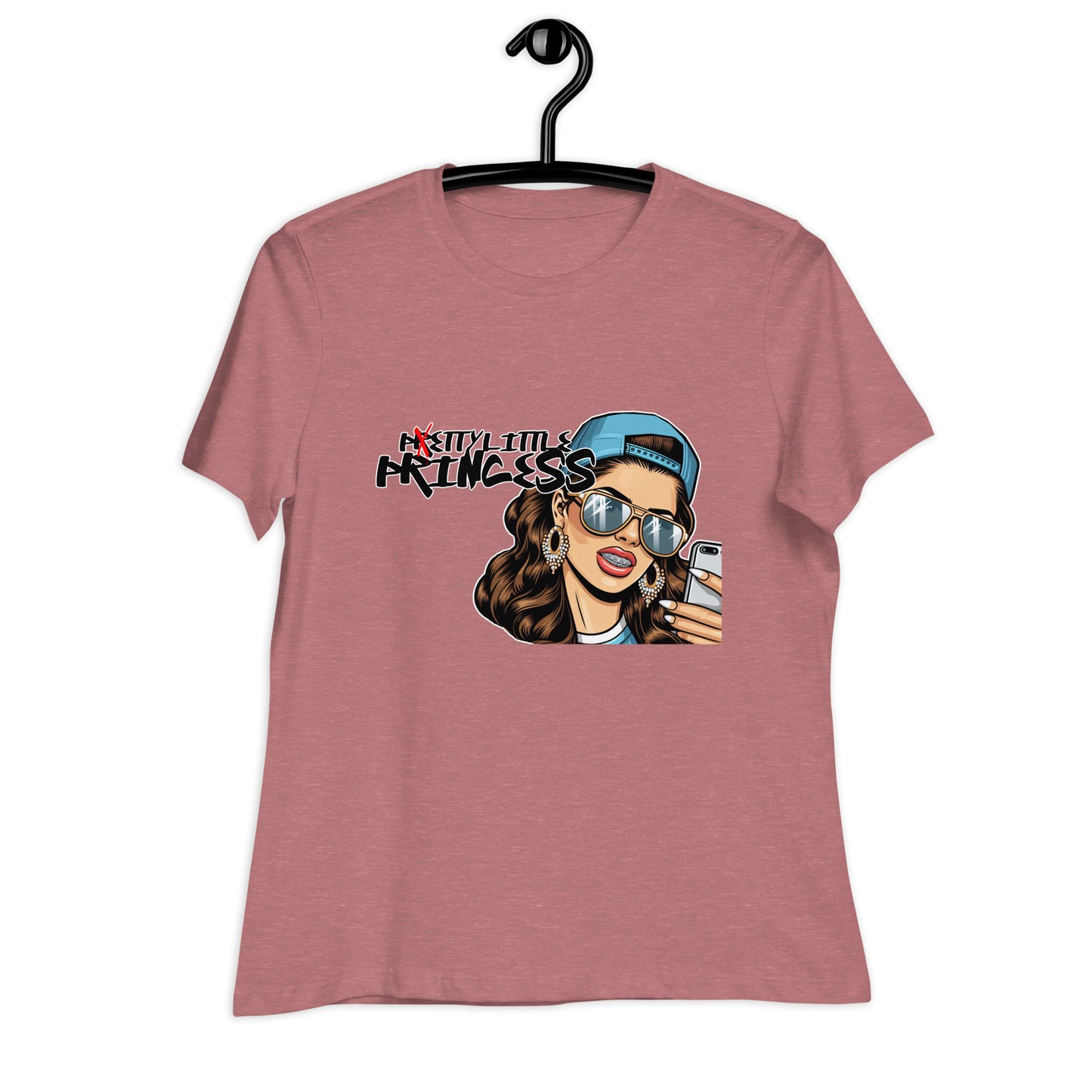 Concrete Kulture Co Women's "Petty Little Princess" Relaxed T-Shirt