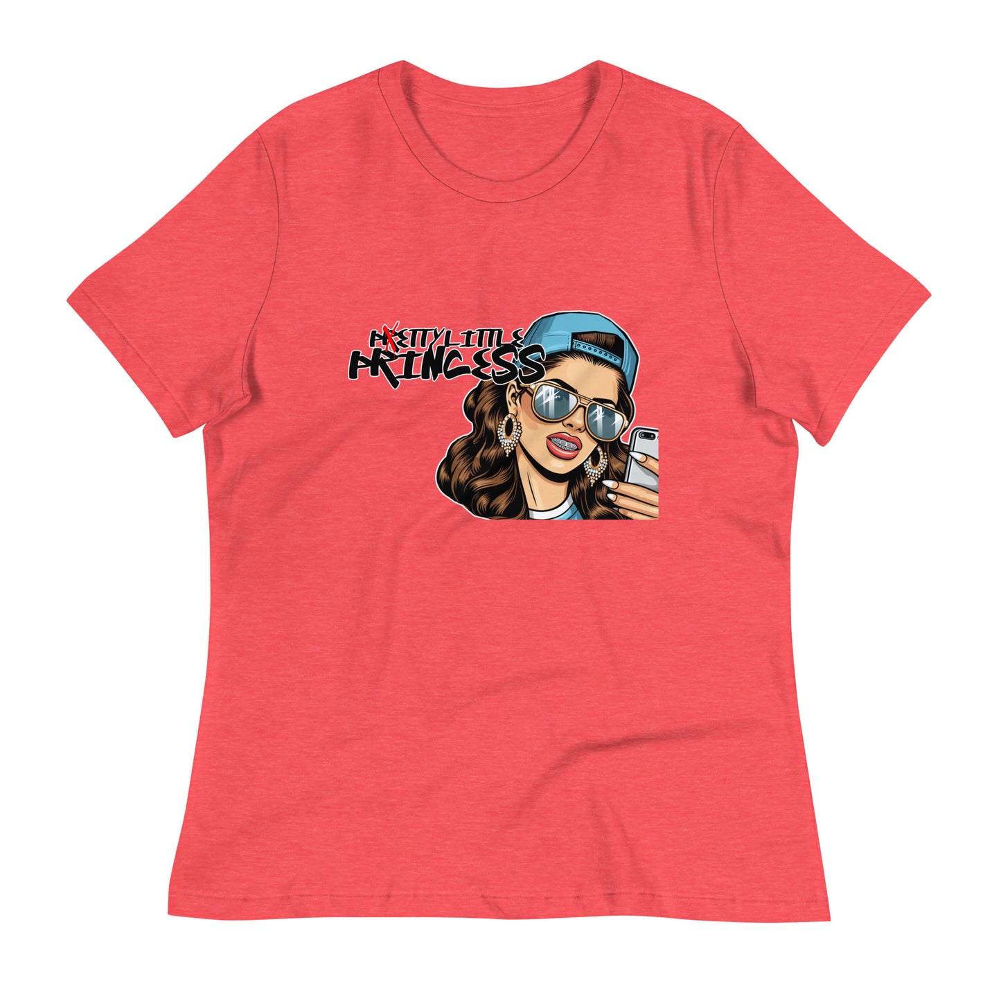 Concrete Kulture Co Women's "Petty Little Princess" Relaxed T-Shirt