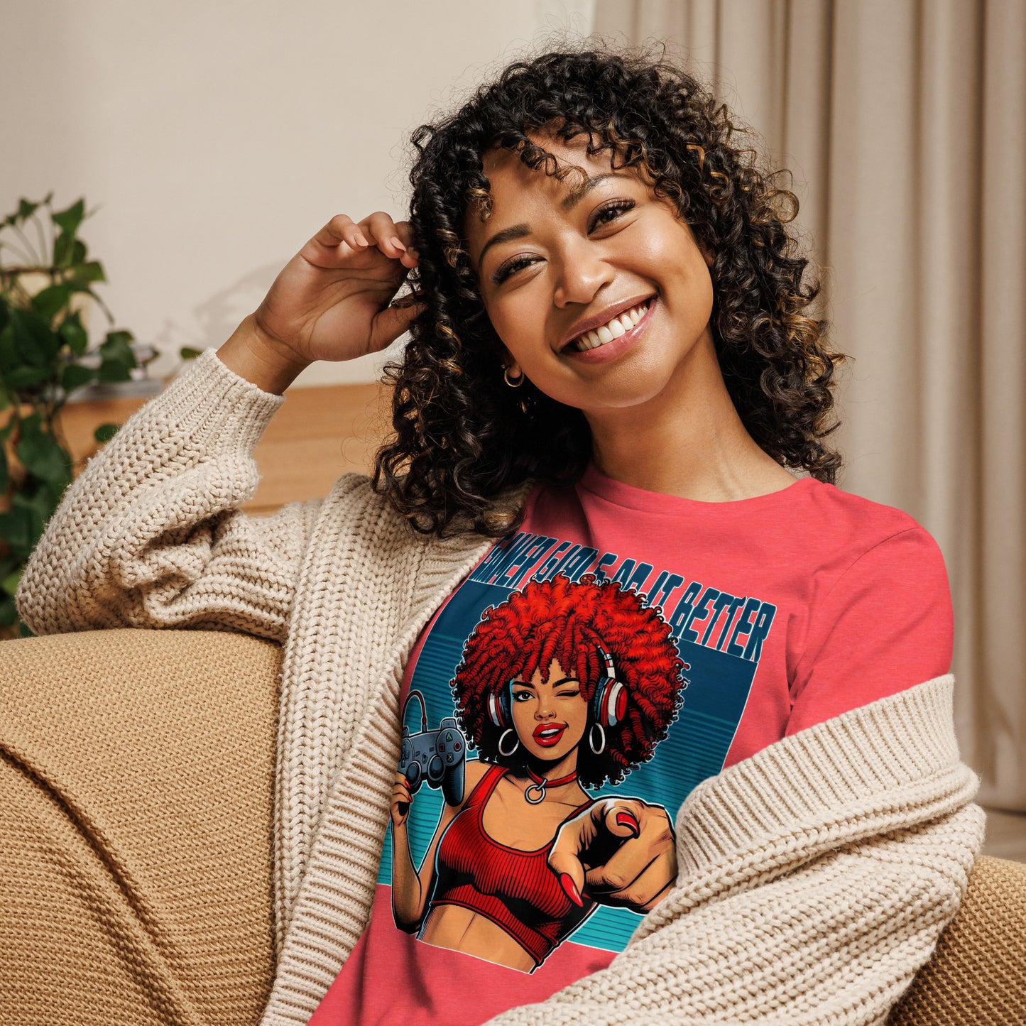"Gamer Girls Do It Better" Women's Relaxed T-Shirt