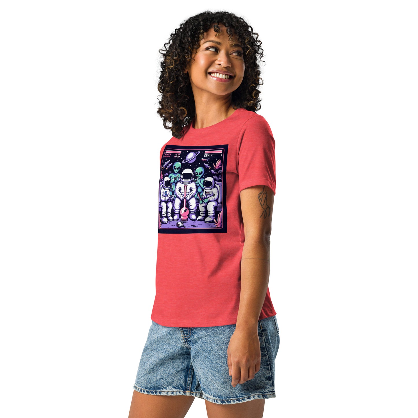 Women's Relaxed "Zaza Arcade" T-Shirt