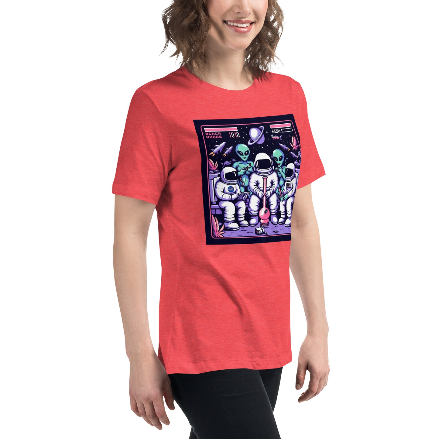 Women's Relaxed "Zaza Arcade" T-Shirt