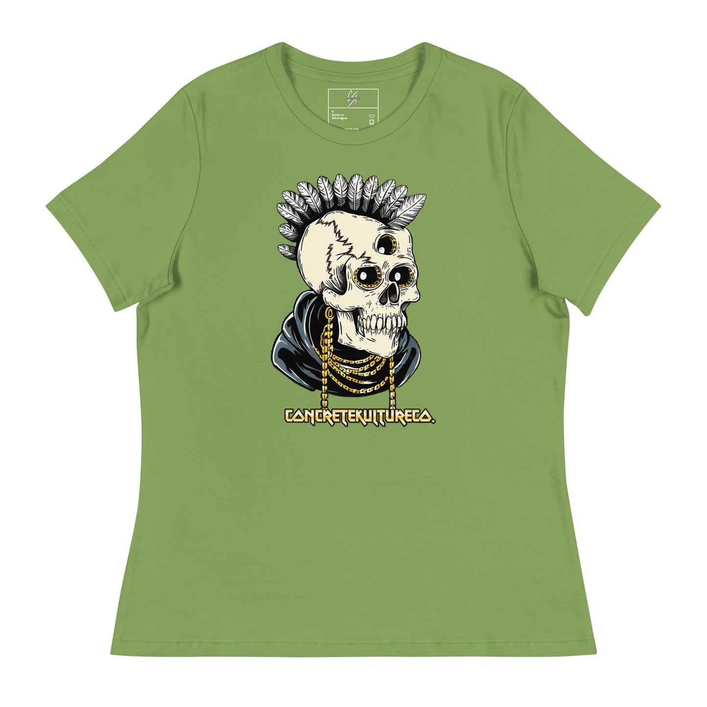 Concrete Kulture Co. Women's "3rd eye hindsight" Relaxed T-Shirt