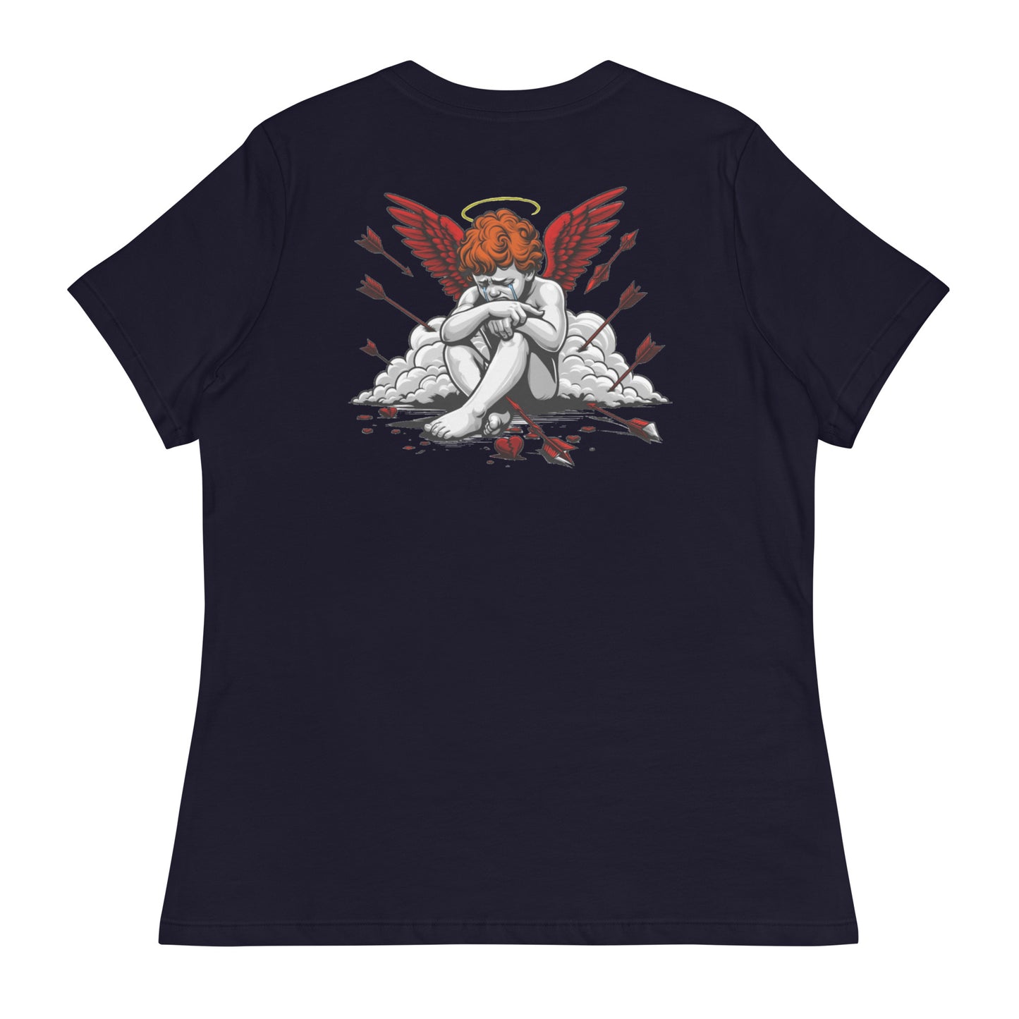 CKco Women's Relaxed "Love Aint Perfect" T-Shirt