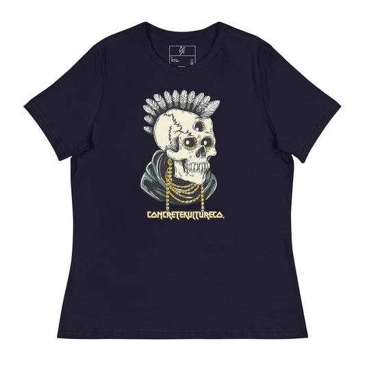 Concrete Kulture Co. Women's "3rd eye hindsight" Relaxed T-Shirt