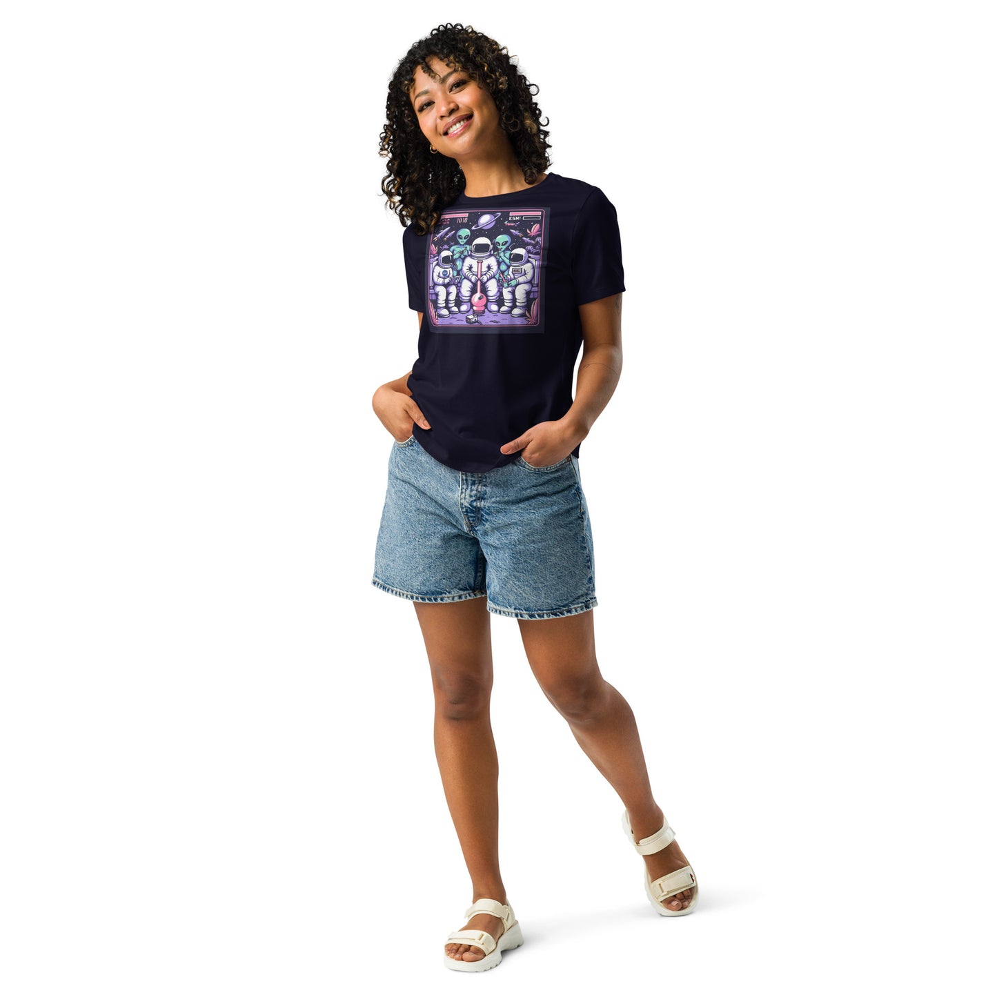 Women's Relaxed "Zaza Arcade" T-Shirt