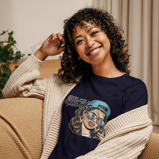 Concrete Kulture Co Women's "Petty Little Princess" Relaxed T-Shirt