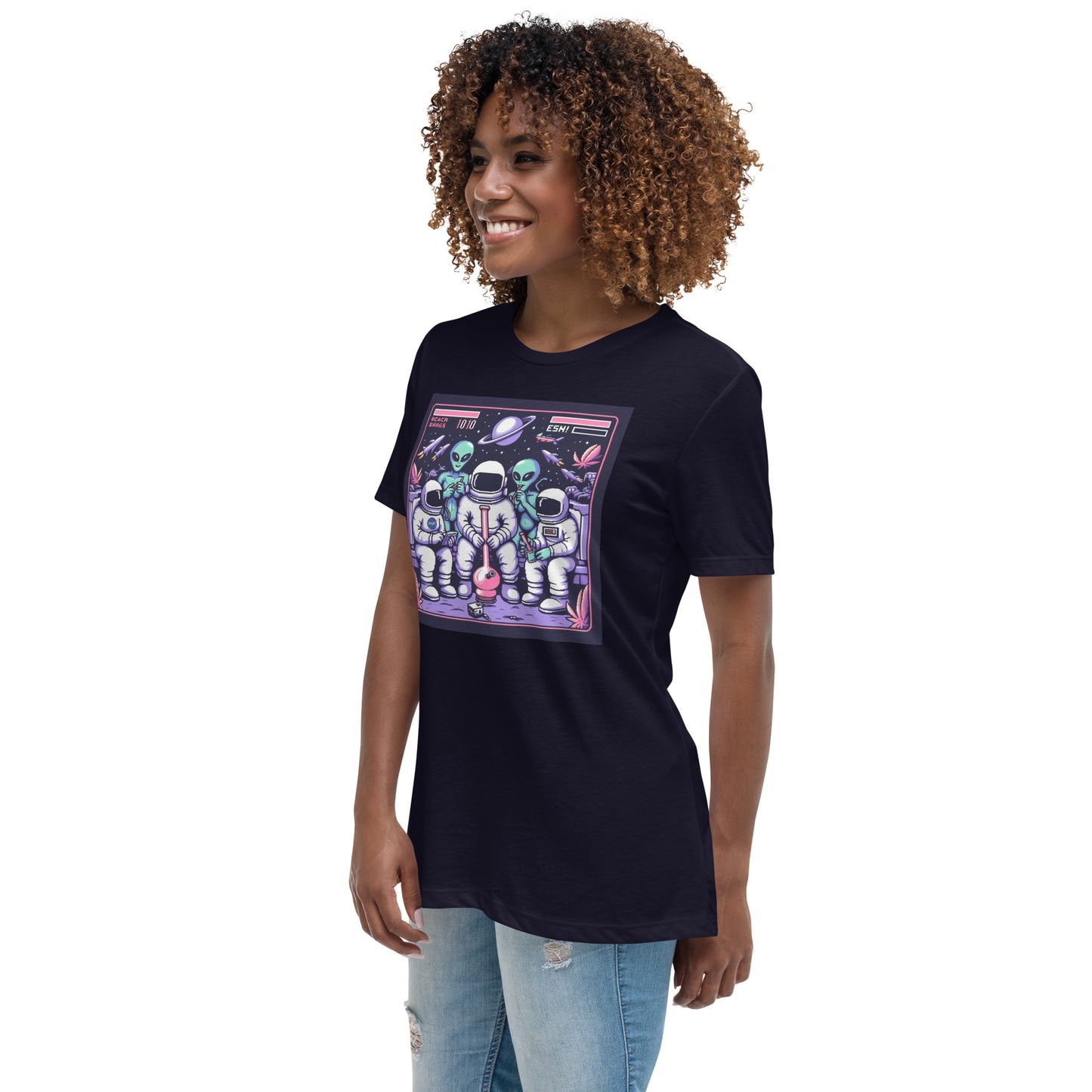 Women's Relaxed "Zaza Arcade" T-Shirt