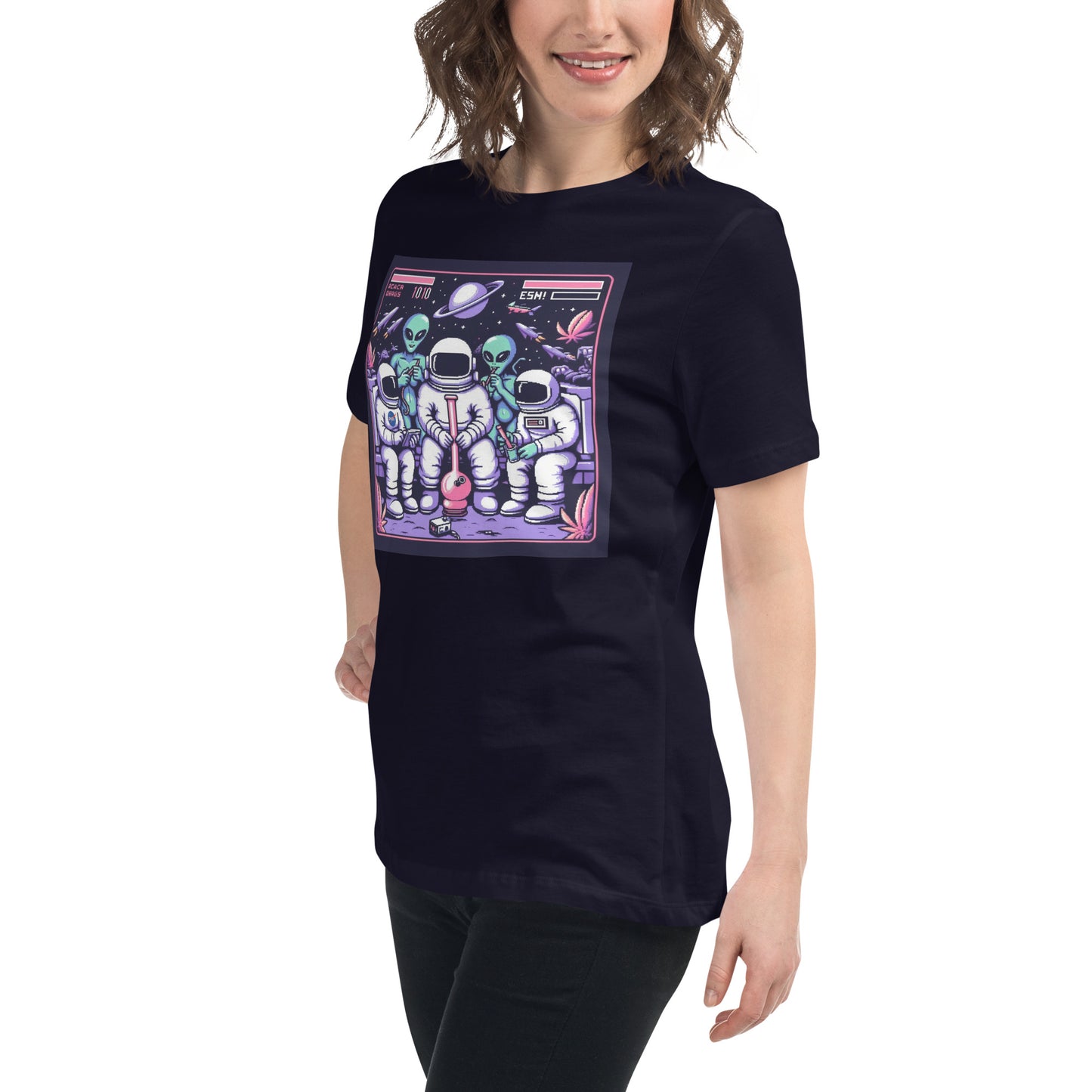 Women's Relaxed "Zaza Arcade" T-Shirt