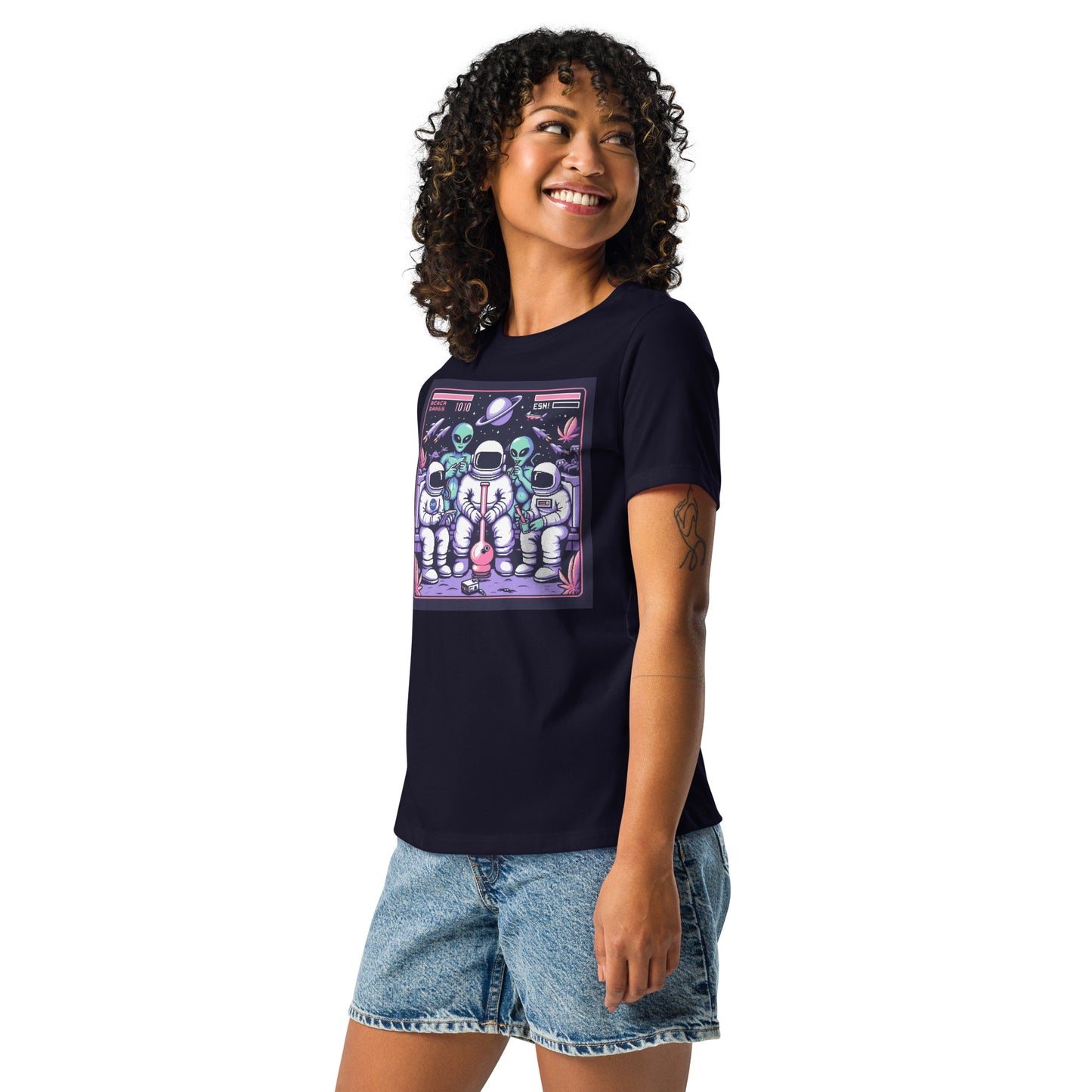Women's Relaxed "Zaza Arcade" T-Shirt