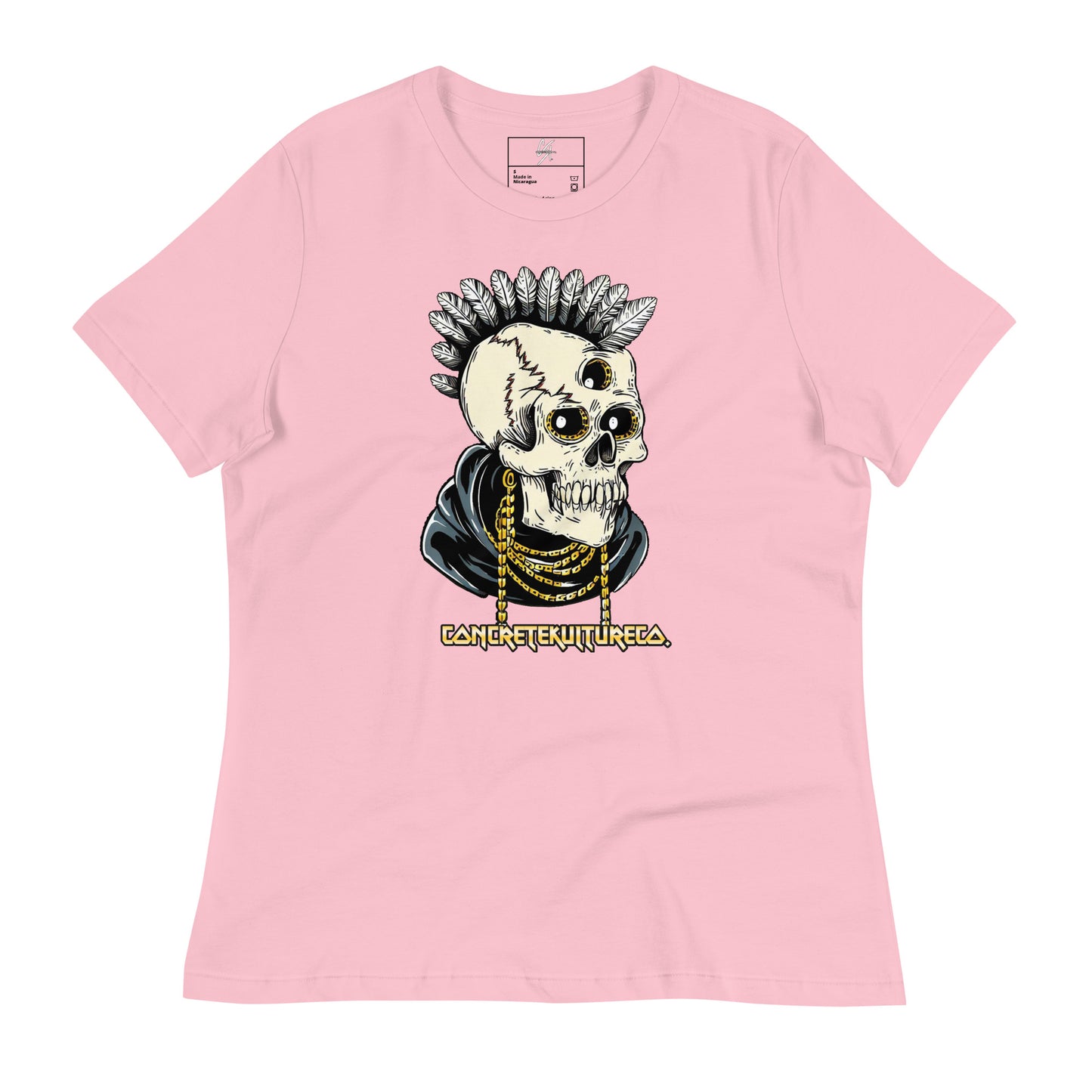 Concrete Kulture Co. Women's "3rd eye hindsight" Relaxed T-Shirt