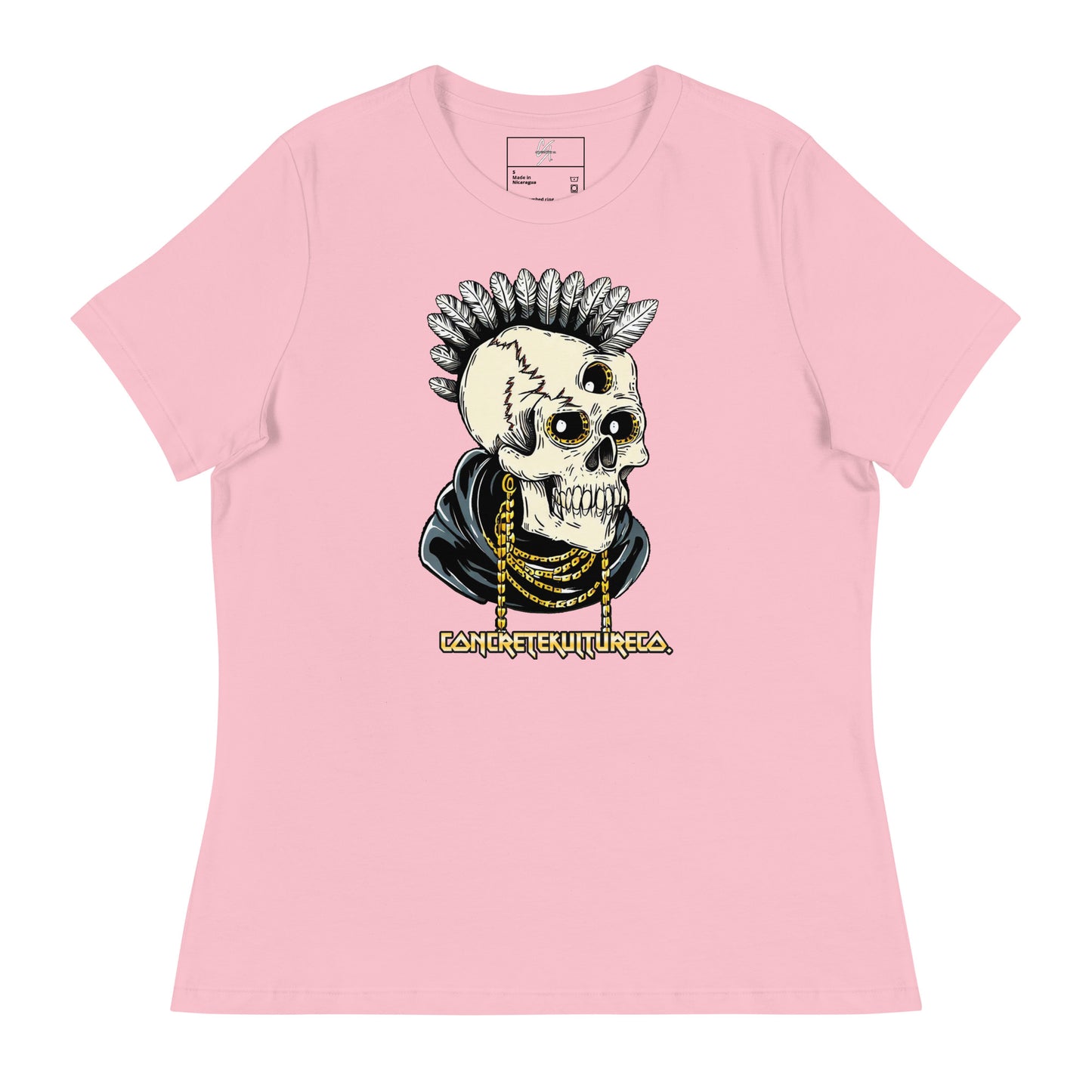 Concrete Kulture Co. Women's "3rd eye hindsight" Relaxed T-Shirt