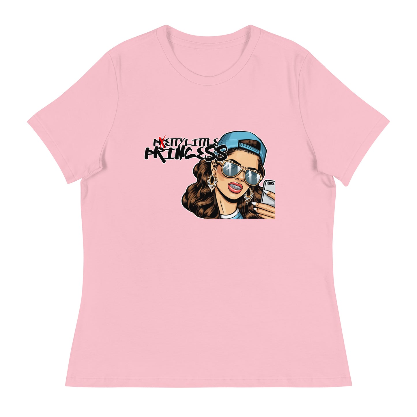 Concrete Kulture Co Women's "Petty Little Princess" Relaxed T-Shirt