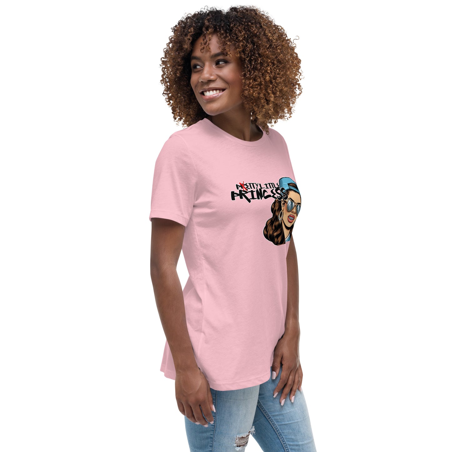 Concrete Kulture Co Women's "Petty Little Princess" Relaxed T-Shirt