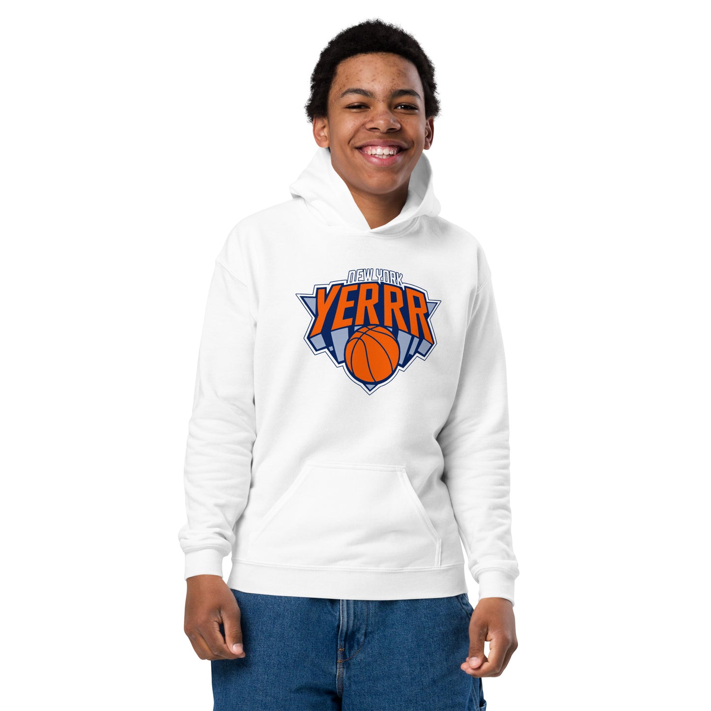 Concrete Kulture Company "Knicks Yerrr" Youth heavy blend hoodie