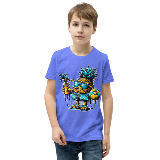 Concrete Kulture Co "Pineapple Just Chillin" Youth Short Sleeve T-Shirt